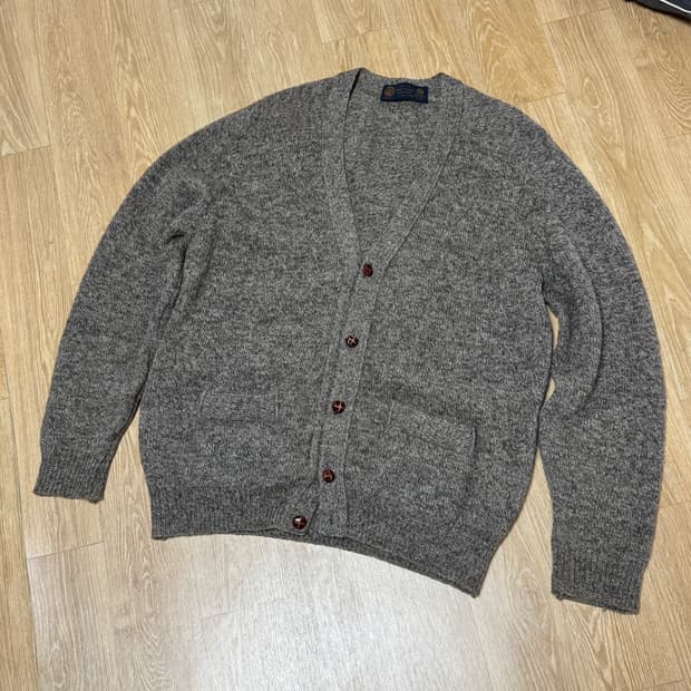 셔틀랜드 울 100% 님성 카디건