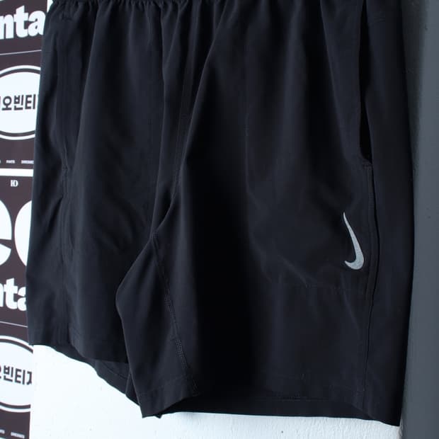 (XL) 나이키 반바지 팬츠 기능성 폴리 블랙 러닝 런닝-P9831