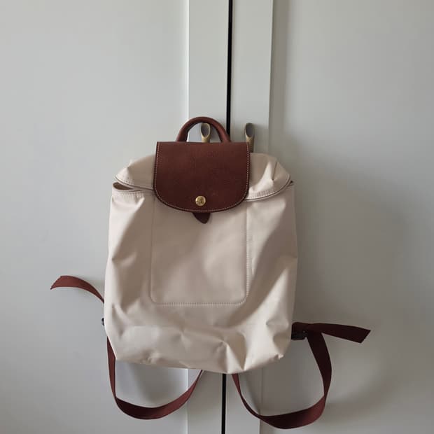 롱샴 백팩 페이퍼 M사이즈