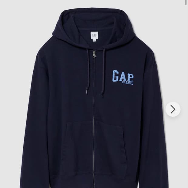 새상품) Gap 갭 클래식 후드집업