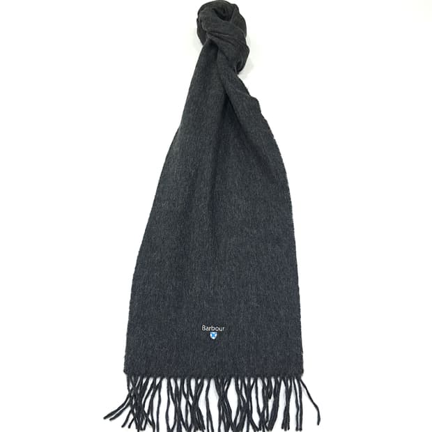 MX411 바버 차콜 그레이 100% 램스울 자수 로고 & 트리플 로열