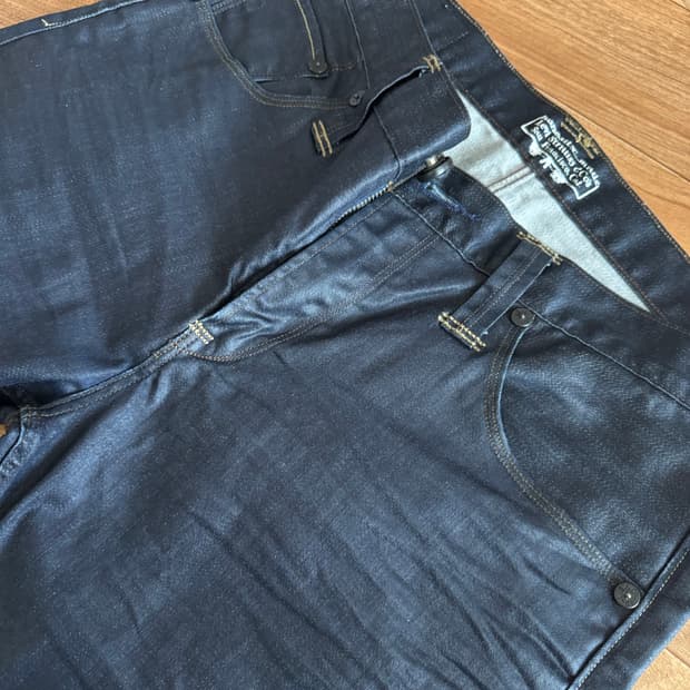 리바이스 왁스 코팅 진 30 슬림핏