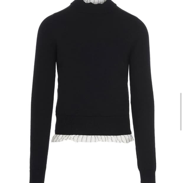 마르지엘라 레이어드 디스트레스트 니트 