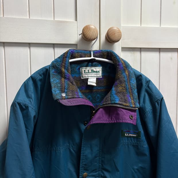 90s 90년대 usa 미제 엘엘빈 llbean 플리스 자켓 m정도