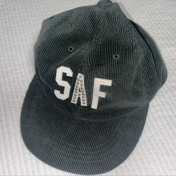 사파리스팟 Safarispot Corduroy Stud Cap green