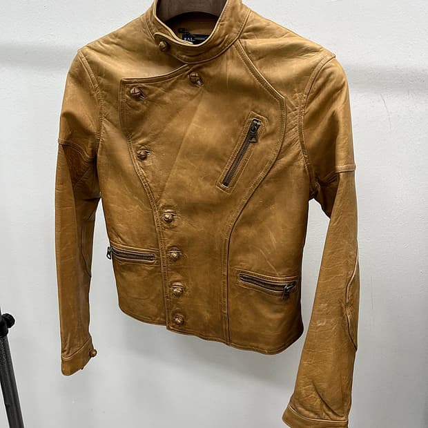 여) 랄프로렌 웨스턴 가죽자켓