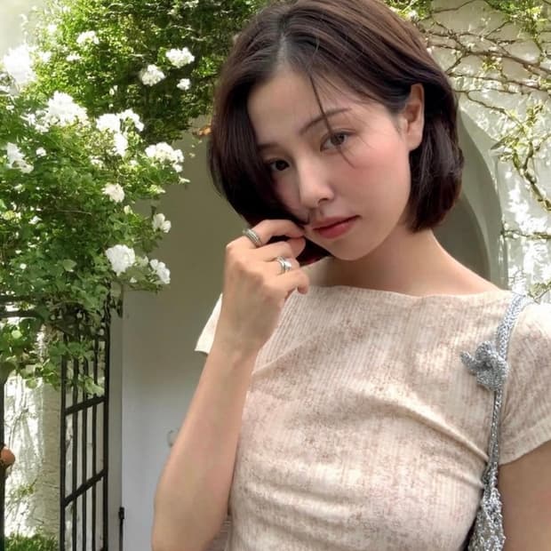 (새상품) 오브네어 July Pattern Tee,mona 2일괄판매