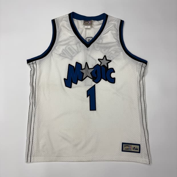 2XL NBA 올랜도 매직 트레이시 맥그레이디 어센틱 져지 농구 나시 