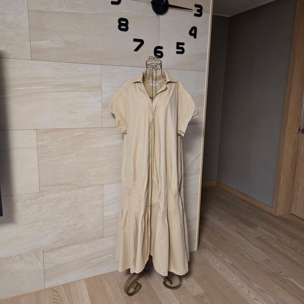 [F] TIME 타임 루즈핏 롱 원피스 2021