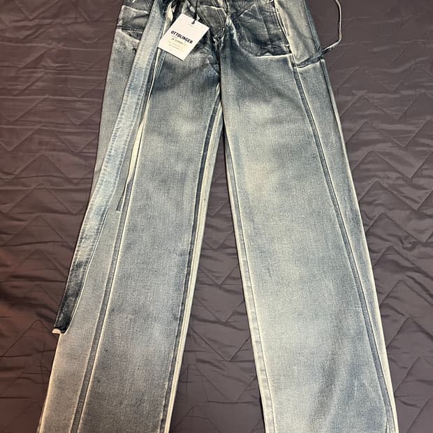 [XL] 오토링거 시그니처 랩 데님 팬츠