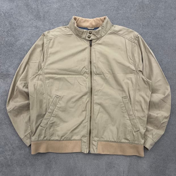 XL 갭 코튼 해링턴 블루종 자켓