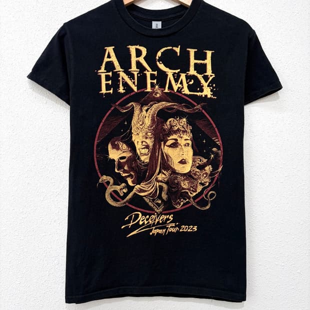 ARCH ENEMY JAPAN TOUR 2023 반팔 티셔츠