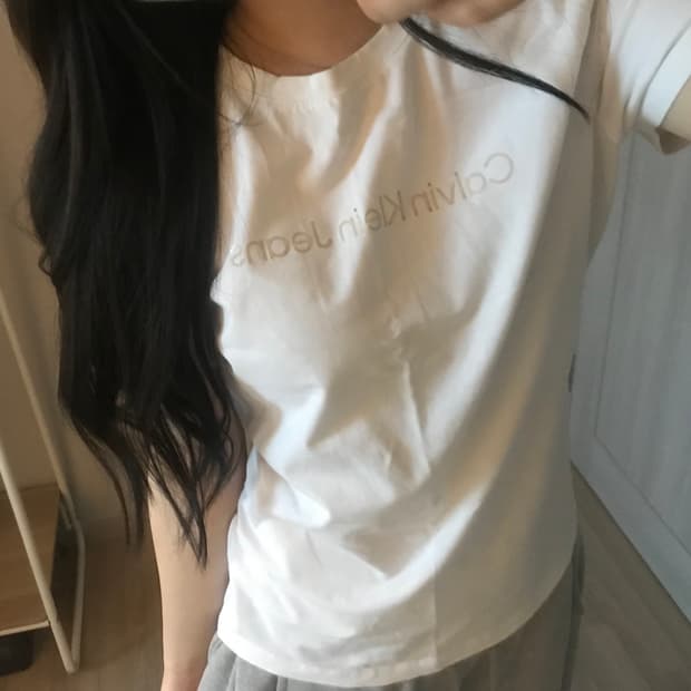 캘빈클라인 여성용 반팔