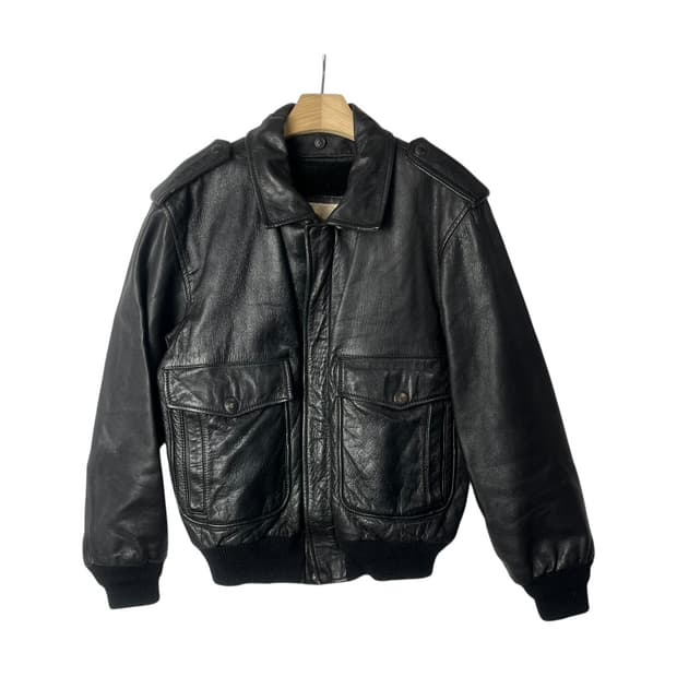 [ROBO Bahron Japan] 카우스킨 A-2 레더자켓 (내피o)