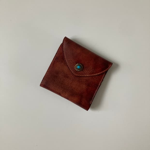 triple leather wallet