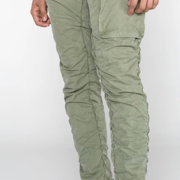 지스타 로우 3D 테이퍼드 카고 팬츠 올리브 34/32