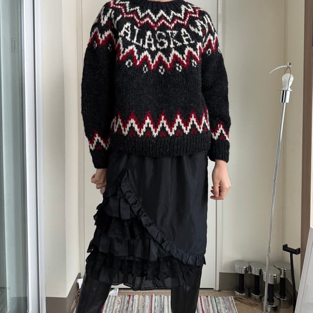 히스테릭글래머 알래스카 니트