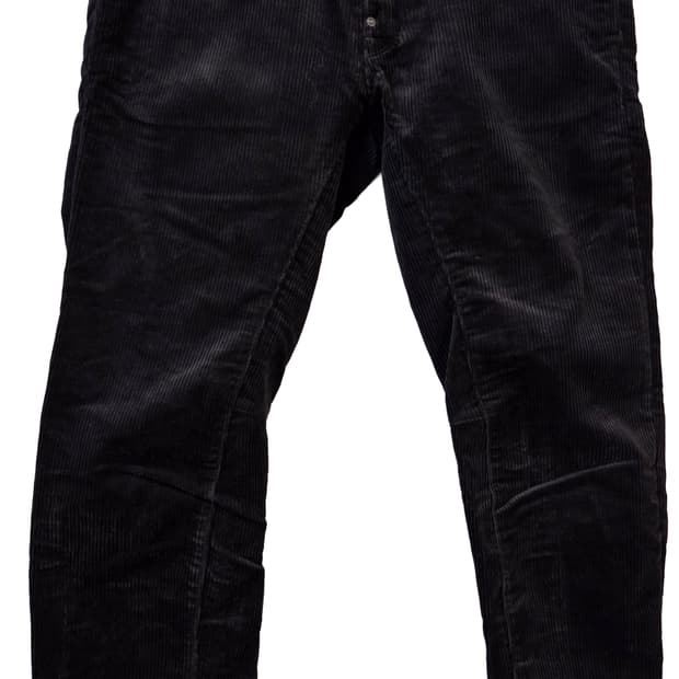 G-STAR 블랙 코듀로이 바지 골덴 면바지(W34/L32)택없음/디피용