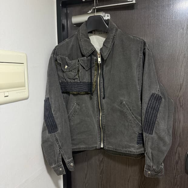 80s boneville 데님 더치 폴리스 자켓