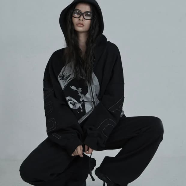 오도어 조디악 후드집업