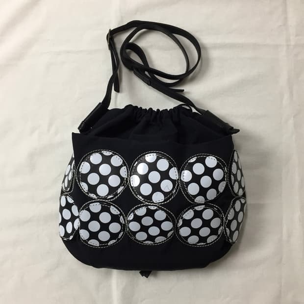 (희귀)Laisser Faire 폴카도트 크로스백, 모리걸 크로스백
