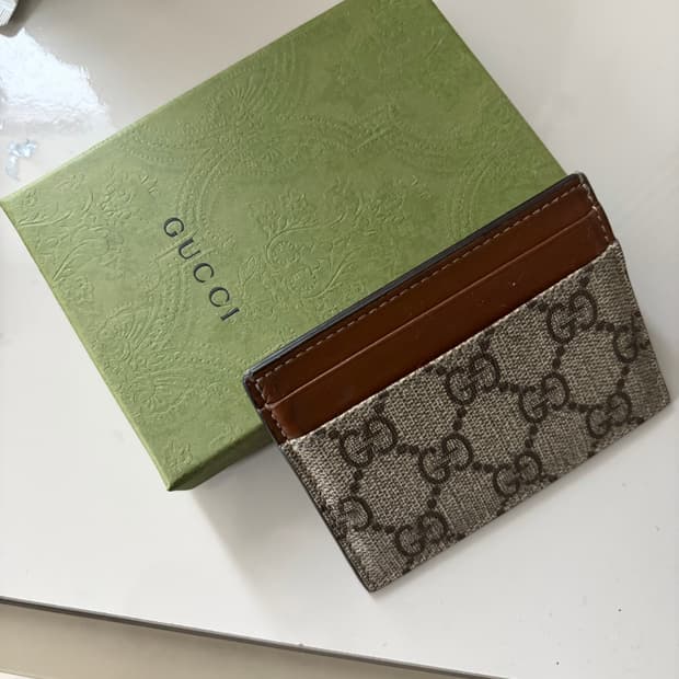 정품 gg 카드지갑