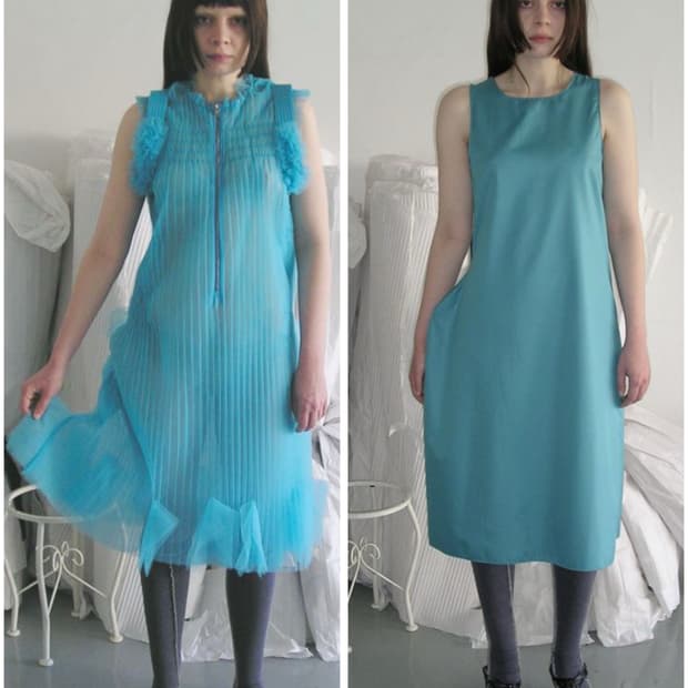 에옹쓰 2024 샤샤 드레스 + 이너 드레스 세트 eonts SHASHA