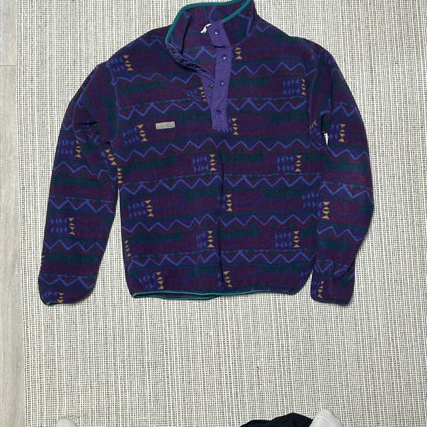 🇺🇸90s usa 콜롬비아 아즈텍 신칠라 플리스