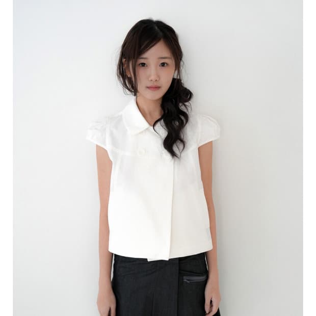 인앤양인하모니 포포 블라우스 화이트