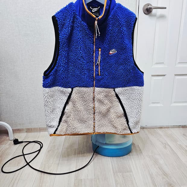 (105)XL ☆초대장급☆ 나이키 헤리티지 쉐르파 후리스점퍼조끼