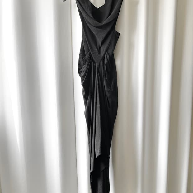Rick Owens drape dress