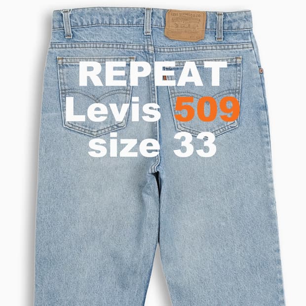 리바이스 509 오렌지탭 80s USA 31 사이즈 OR5093207