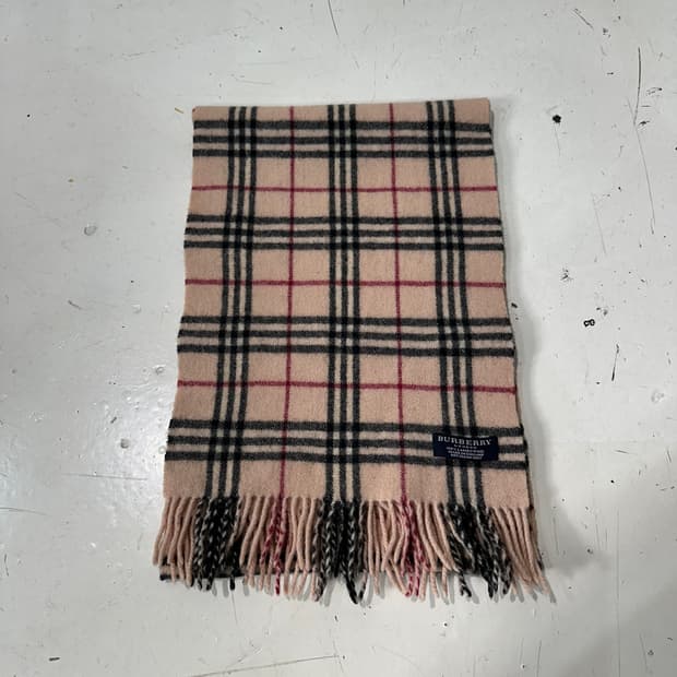 버버리 노바체크 램스울 목도리