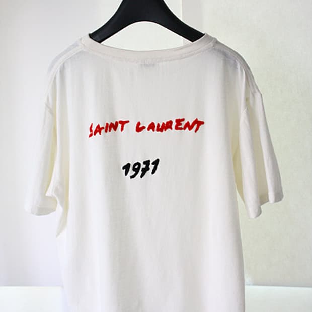 SAINT LAURENT  생로랑 1971 프린트 티셔츠