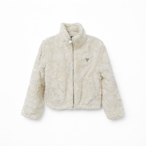 GUESS 퍼 후리스 자켓 XS