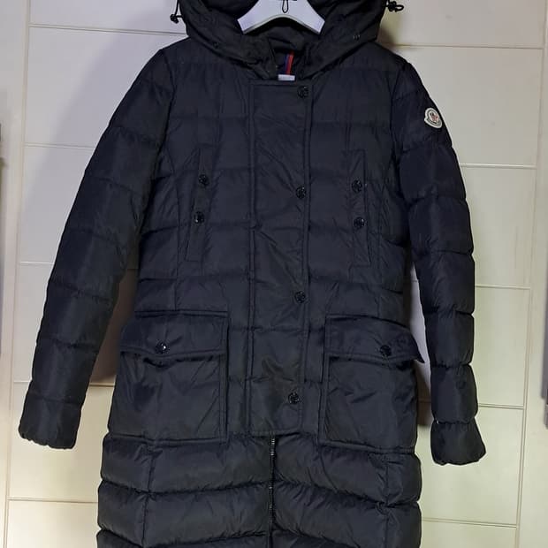 몽클레어 클로에블랙1 롱여성패딩 