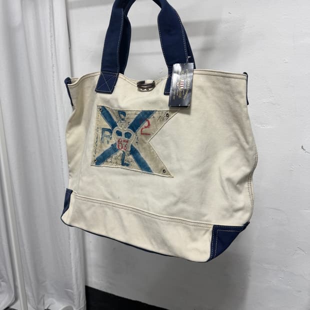 Polo Ralph Lauren canvas tote bag
