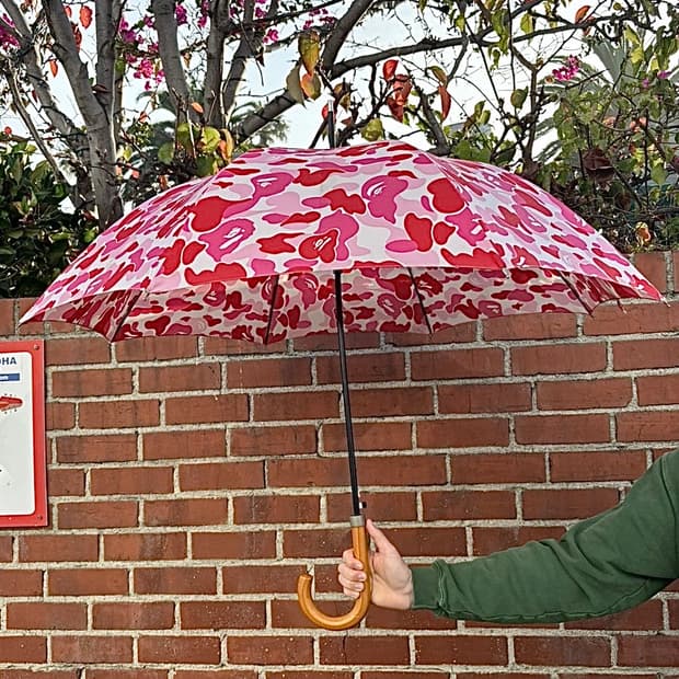 베이프 아카이브 ABC 핑크카모 장우산