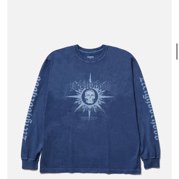 네이버후드 롱슬리브 15 네이비 L사이즈