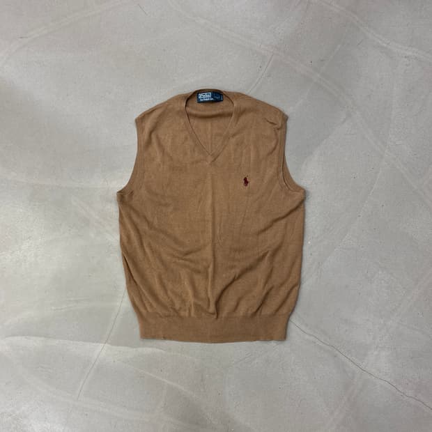 폴로 니트 베스트 M