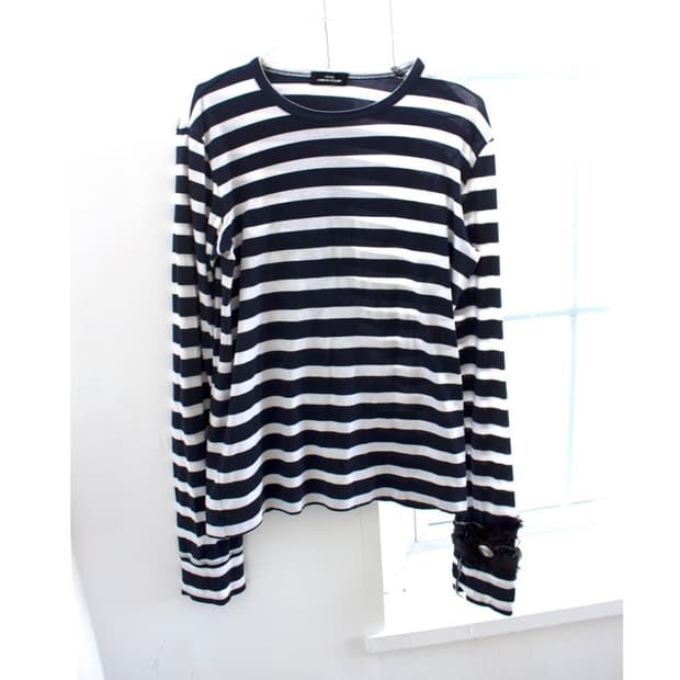 꼼데가르송 스트라이프 뱅글 티셔츠