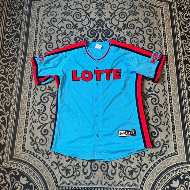 110 네포스 롯데자이언츠 노마킹 유니폼/W2348