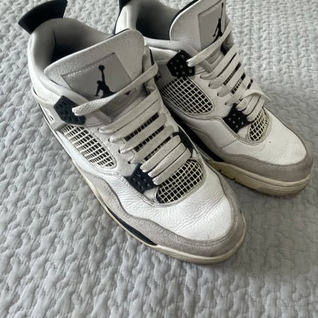 [275] 조던4 레트로 화이트 앤 블랙