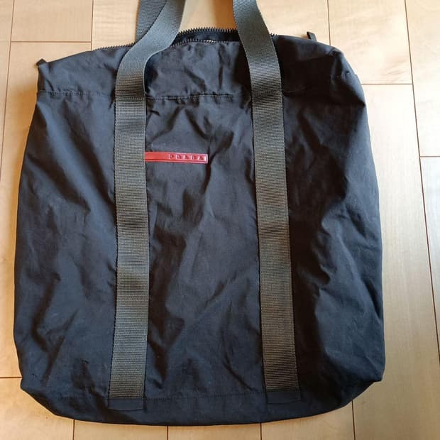 프라다 스포츠 아카이브 나일론 토트백