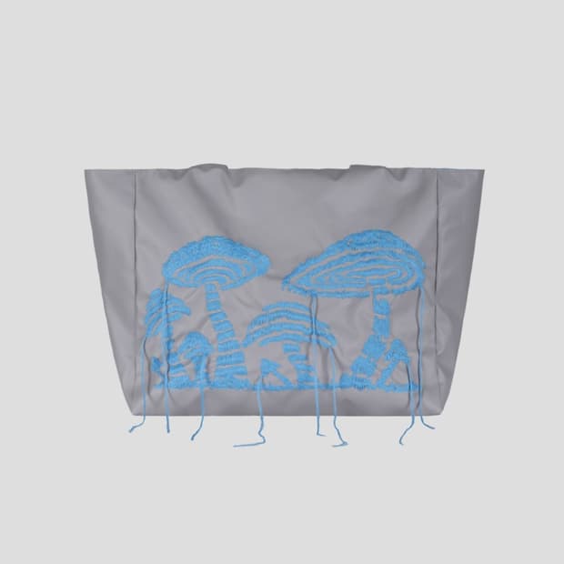 Mushroom 02 Cement Turkey Blue