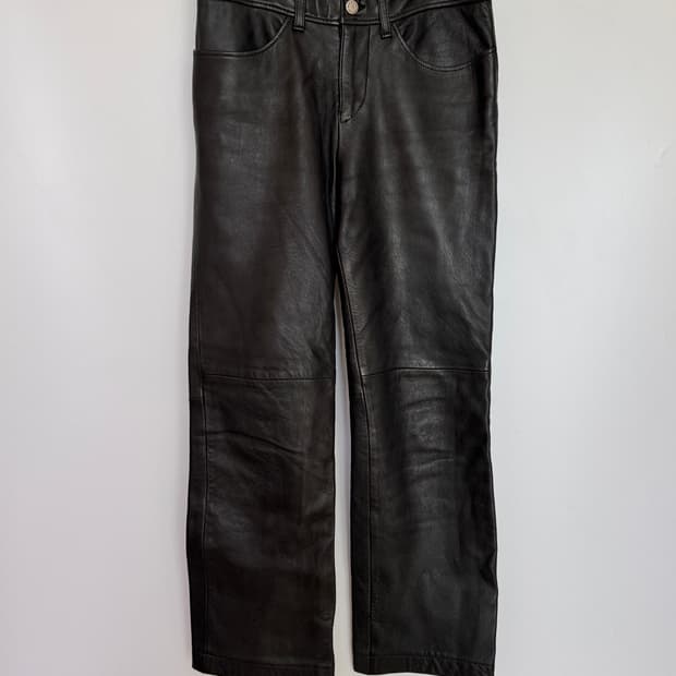 Junya watanabe 레더팬츠 s 