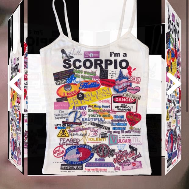 Omighty scorpio pointelle cami