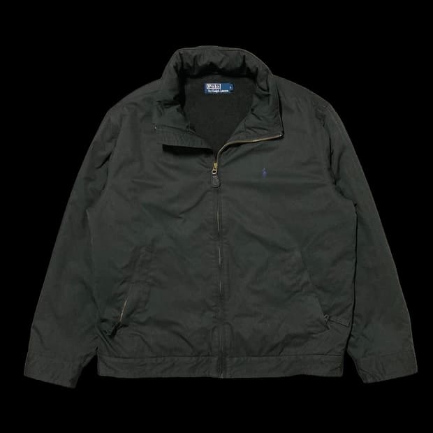 폴로랄프로렌 폴리쉘 블랙 페리자켓