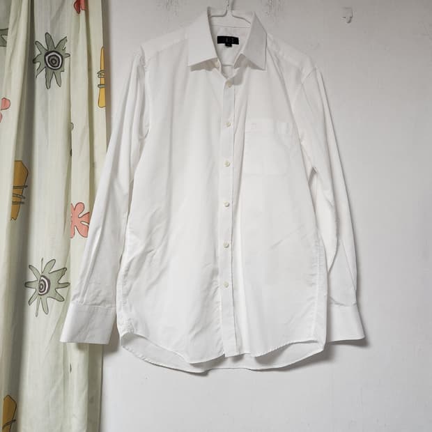 닥스 화이트 드레스 셔츠 긴팔 와이셔츠 95