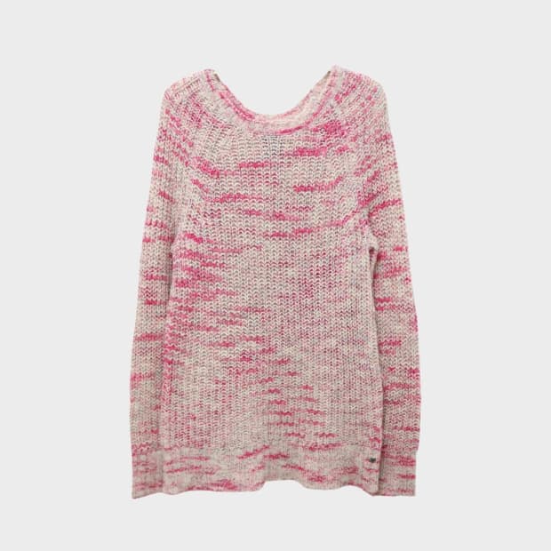 아메리칸이글 울 혼방 딸기우유 니트 63292